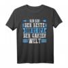 Opa der ganzen Welt Bonus Opa Familien T-Shirt – Lustiges Geschenk für Vatertag, Stiefopa & Großeltern mit Spruch
