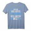 Opa der ganzen Welt Bonus Opa Familien T-Shirt – Lustiges Geschenk für Vatertag, Stiefopa & Großeltern mit Spruch