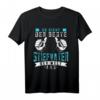 Lustiges Vatertags- & Geburtstagsgeschenk für Stiefpapa - T-Shirt mit Spruch 'So Sieht Der Beste Stiefvater Der Welt Aus'