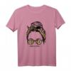Mom Life Woman Leopard Bandana Sunglasses T-Shirt – Perfektes Muttertagsgeschenk für Oma, Mama, Großmutter, Tante und mehr