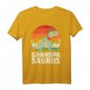 Grandpa Saurus Retro Dinosaurier T-Shirt – Lustiges Vatertagsgeschenk für Papa, Opa & Ehemann, Geburtstagsgeschenk für Männer