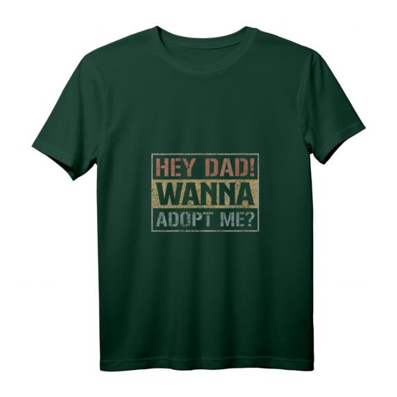 Damen Hey Papa will mich adoptieren T-Shirt mit V-Ausschnitt – Humoriges Vatertagsgeschenk für Stiefmütter Damen Hey Papa will mich adoptieren T-Shirt mit V-Ausschnitt – Humoriges Vatertagsgeschenk für Stiefmütter