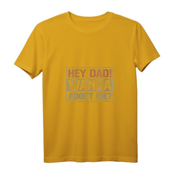 Damen Hey Papa will mich adoptieren T-Shirt mit V-Ausschnitt – Humoriges Vatertagsgeschenk für Stiefmütter Damen Hey Papa will mich adoptieren T-Shirt mit V-Ausschnitt – Humoriges Vatertagsgeschenk für Stiefmütter