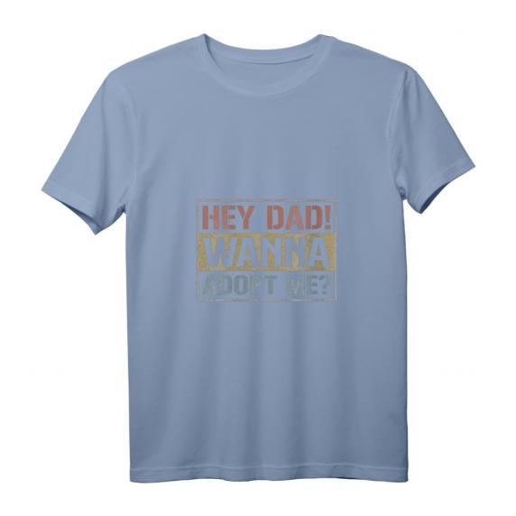 Damen Hey Papa will mich adoptieren T-Shirt mit V-Ausschnitt – Humoriges Vatertagsgeschenk für Stiefmütter Damen Hey Papa will mich adoptieren T-Shirt mit V-Ausschnitt – Humoriges Vatertagsgeschenk für Stiefmütter
