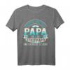 Lustiges Vatertagsgeschenk für Stiefpapa - T-Shirt mit Spruch 'Ich habe zwei Titel - Papa und Stiefpapa - Und ich rocke Sie Beide'