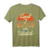 Level 7 Unlocked Männer & Jungs Gamer T-Shirt – Lustiges Geburtstagsgeschenk zum 7. Geburtstag mit Videospiel Controller Design
