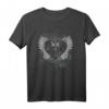 Ästhetisches Y2K Feenflügel Skelett Grunge T-Shirt - Alternative Gothic Mode mit Feen-Design und langlebigem Schnitt