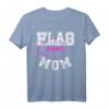 Flag Football Mom T-Shirt für Mütter - Unterstütze dein Kind im Sport mit stylischem Football Design