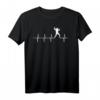 Football Herzschlag Geschenk für American Football Spieler T-Shirt – Perfekt für Fans & Sportbegeisterte