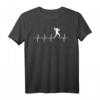 Football Herzschlag Geschenk für American Football Spieler T-Shirt – Perfekt für Fans & Sportbegeisterte