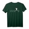Football Herzschlag Geschenk für American Football Spieler T-Shirt – Perfekt für Fans & Sportbegeisterte