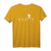 Football Herzschlag Geschenk für American Football Spieler T-Shirt – Perfekt für Fans & Sportbegeisterte