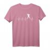 Football Herzschlag Geschenk für American Football Spieler T-Shirt – Perfekt für Fans & Sportbegeisterte
