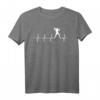Football Herzschlag Geschenk für American Football Spieler T-Shirt – Perfekt für Fans & Sportbegeisterte