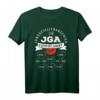 JGA Sauf Spiele Shirt zum Ausschneiden für Herren – Lustiges Partyshirt und Geschenkidee für Junggesellenabschied & Bräutigam Feier