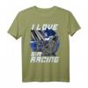 I Love Sim Racing T-Shirt – Autorennen, Rennsimulation, E-Sport & Gaming Geschenk für Rennfahrer und Sim-Racer