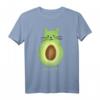 Lustiges Avocado Katzen T-Shirt - Humorvolles Geschenk für Katzenliebhaber, Veganer & Tierfreunde