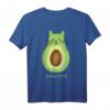 Lustiges Avocado Katzen T-Shirt - Humorvolles Geschenk für Katzenliebhaber, Veganer & Tierfreunde