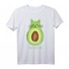 Lustiges Avocado Katzen T-Shirt - Humorvolles Geschenk für Katzenliebhaber, Veganer & Tierfreunde