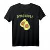 Avocado T-Shirt Damen Rosa mit Spruch Avocuddle – Perfektes Geschenk für Avocado Fans, Geburtstags- und Weihnachtsgeschenk für Damen