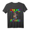 Kinder Dino T-Shirt: Bye Bye Kindergarten, Ich Rocke Jetzt Die Schule – Lustiges Einschulungs-Shirt für Schul- und Kindergartenkinder mit Dinosaurier-Motiv