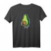 Lustiges veganes Avocado T-Shirt mit molligem Arsch - Perfekte Geschenkidee für Männer, Frauen, Freunde und Familie zu Geburtstag, Weihnachten, Muttertag und mehr