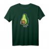 Lustiges veganes Avocado T-Shirt mit molligem Arsch - Perfekte Geschenkidee für Männer, Frauen, Freunde und Familie zu Geburtstag, Weihnachten, Muttertag und mehr