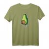 Lustiges veganes Avocado T-Shirt mit molligem Arsch - Perfekte Geschenkidee für Männer, Frauen, Freunde und Familie zu Geburtstag, Weihnachten, Muttertag und mehr
