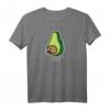 Lustiges veganes Avocado T-Shirt mit molligem Arsch - Perfekte Geschenkidee für Männer, Frauen, Freunde und Familie zu Geburtstag, Weihnachten, Muttertag und mehr