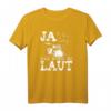 Ja das muss so laut Schlagzeuger T-Shirt – Lustiges Musiker-Shirt für Drummer und Schlagzeugspieler