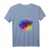 Piano T-Shirt für Pianisten, Jazz- und Klassikliebhaber – Geschenkidee für Musiker, Komponisten und Musikschüler
