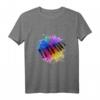 Piano T-Shirt für Pianisten, Jazz- und Klassikliebhaber – Geschenkidee für Musiker, Komponisten und Musikschüler