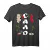 Salo - Ukrainisches Food T-Shirt im Vyshyvanka-Stil, lustiges Geschenk für Salo- und Ukraine-Liebhaber, ideal zum Geburtstag oder als kulturelles Andenken