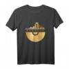 Hamburg Skyline - Vintage Hamburg Musik Schalplatte T-Shirt für Fans & Musiker mit Stadtblick