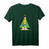 HapDuck Family Christmas Tree Holiday T-Shirt – Lustiges Simpsons Familien T-Shirt für Weihnachten & Feiertage
