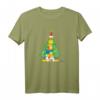 HapDuck Family Christmas Tree Holiday T-Shirt – Lustiges Simpsons Familien T-Shirt für Weihnachten & Feiertage