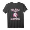 Mädchen Basketball T-Shirt 'Coole Mädchen spielen Basketball' – Perfektes Geschenk für junge Basketballfans & Fans des schnellen Ballsports
