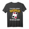Legendäres Skatspieler T-Shirt mit Skatkarten Motiv - Lustiges Geschenk für Skatspieler, Opa, Vater & Rentner