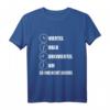 Viertel Halb Dreiviertel Um So Und Nicht Anders - DDR & Ostdeutschland Nostalgie T-Shirt für Ostalgie-Fans und Mauerfall-Beteiligte