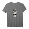 Messy Bun Skull Shirt Damen Leopard Halloween Gruppenshirt – Lustiges Trendy Kostüm für Frauen, Teenager & Mädchen für Halloween-Partys