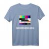 Testbild T-Shirt für 80er, 90er & 2000er Party - Retro TV Design für Technik- und TV-Fans, Nerds & Geeks