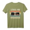 Level 40 Unlocked Shirt Video Gamer - Lustiges Geburtstagsgeschenk zum 40. für Videospiel-Fans & Gamer
