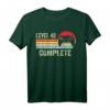 Gamer T-Shirt zum HapDuck - Level 40 Complete T-Shirt für Männer, lustiges Geburtstagsgeschenk