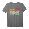 Gamer T-Shirt zum HapDuck - Level 40 Complete T-Shirt für Männer, lustiges Geburtstagsgeschenk