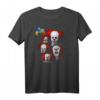 IT: TV Mini Series Many Faces of 40Geburtstag T-Shirt – Officially Licensed Horror Fanartikel zum Geburtstag