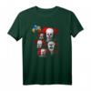 IT: TV Mini Series Many Faces of 40Geburtstag T-Shirt – Officially Licensed Horror Fanartikel zum Geburtstag
