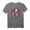 IT: TV Mini Series Many Faces of 40Geburtstag T-Shirt – Officially Licensed Horror Fanartikel zum Geburtstag