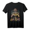 Let's Rock Gitarre T-Shirt für Musiker und Musikliebhaber - Retro Design für Gitarristen & Bands