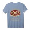 60. Geburtstag 1963 Jahr der Legenden Retro T-Shirt – Lustiges Geburtstagsgeschenk für Männer, Väter und Opas