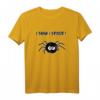 Humorvolles Denglisch T-Shirt mit Spruch 'I Think I Spider' – Lustiges Spinnen Motiv für Freizeit, Party & Halloween als Geschenk